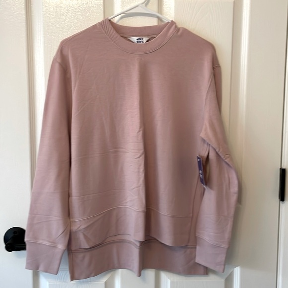 JoyLab Tops - JoyLab side slit pullover